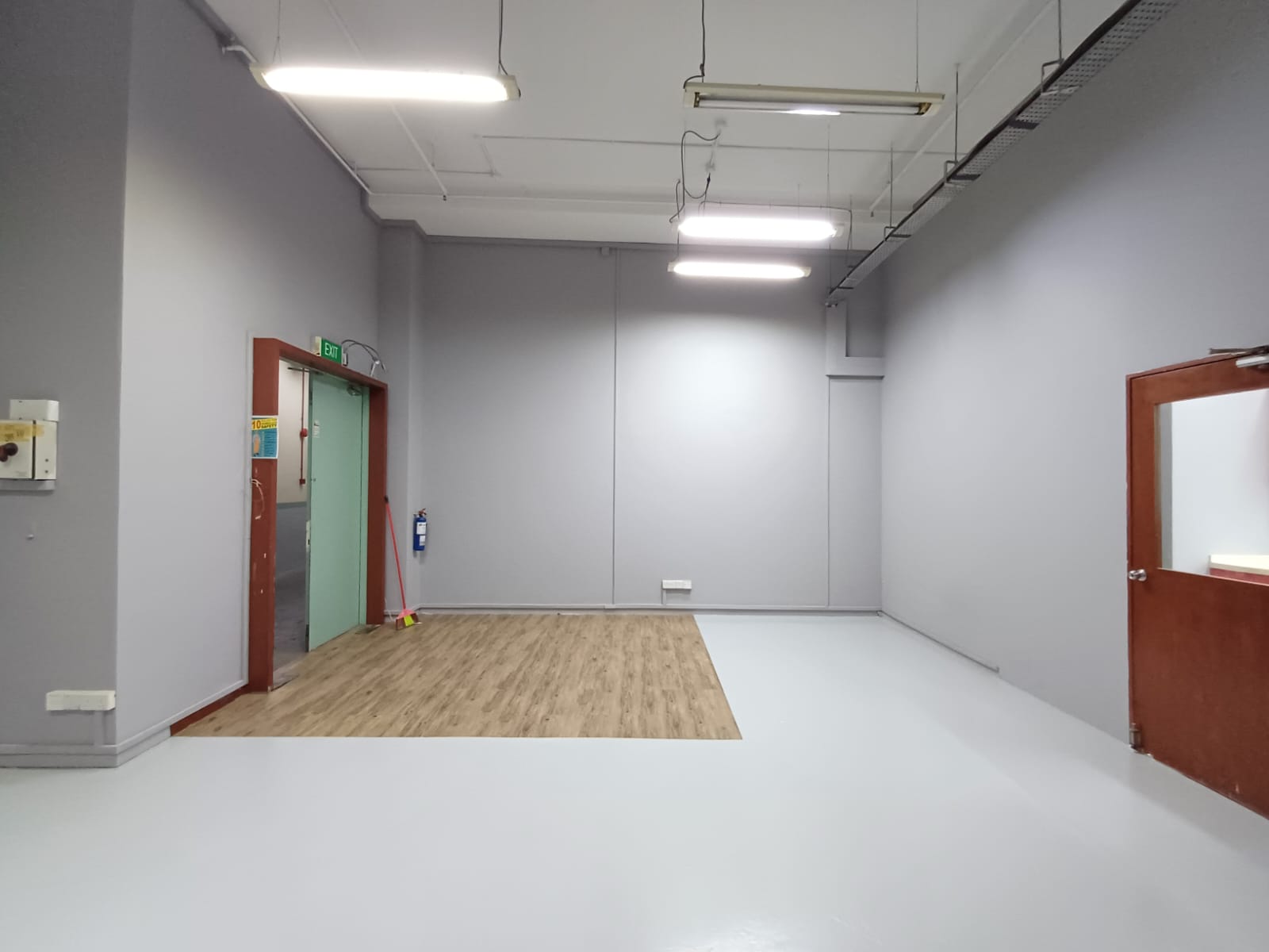 Commercial room repainting