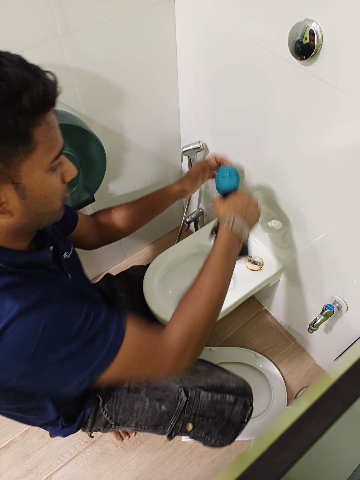 Bathroom fitting repair