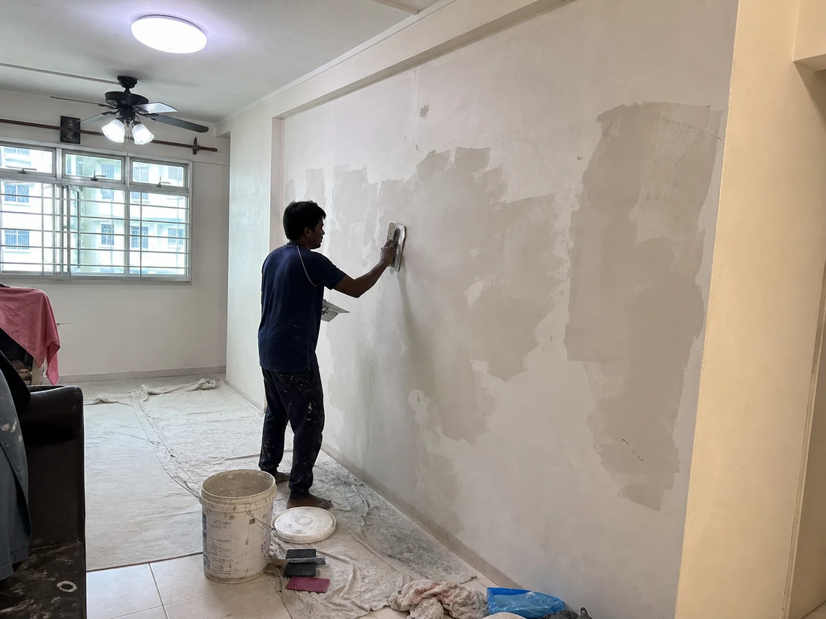 Wall plaster repair
